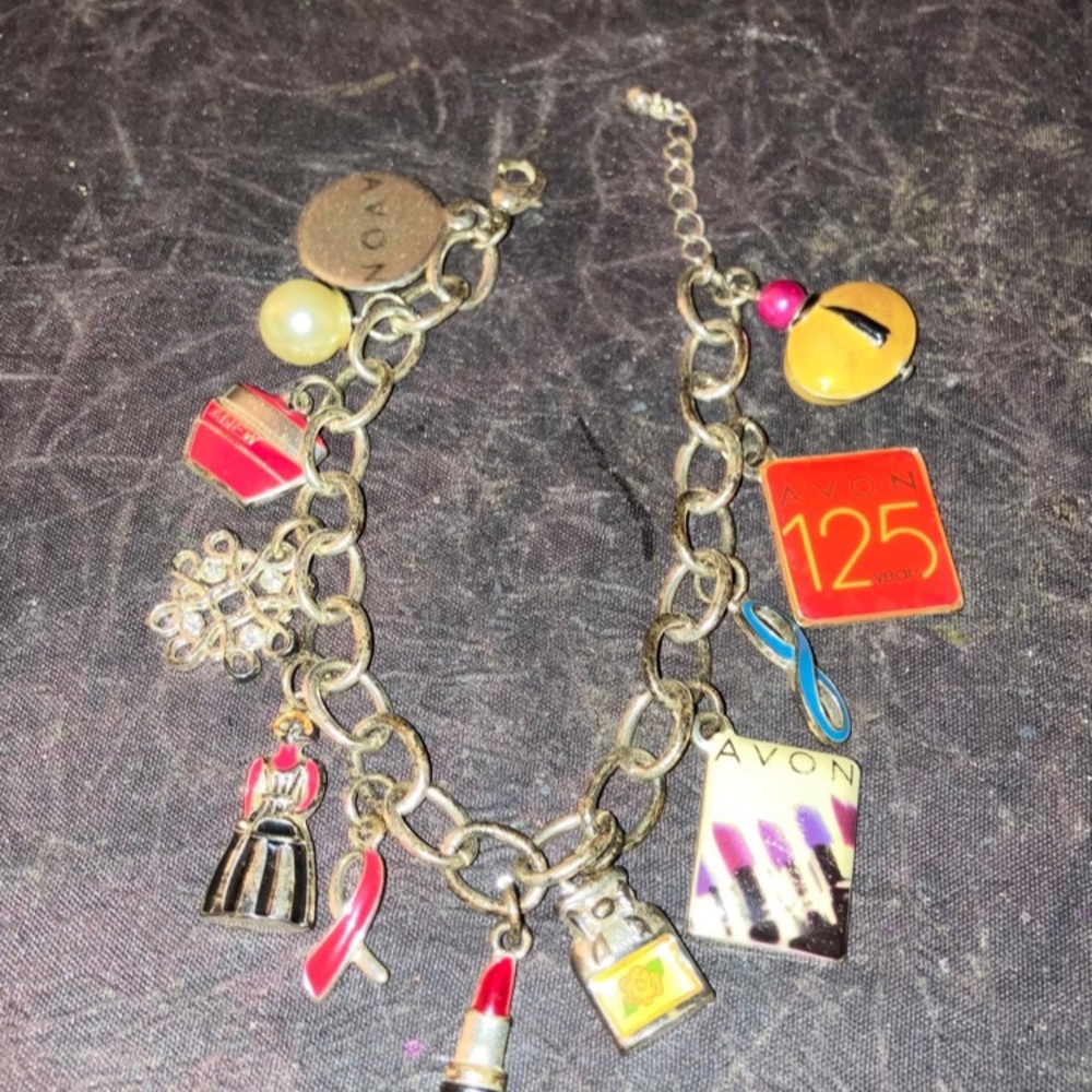 Avon Rare Charm Bracelet anniversary gift for representatives